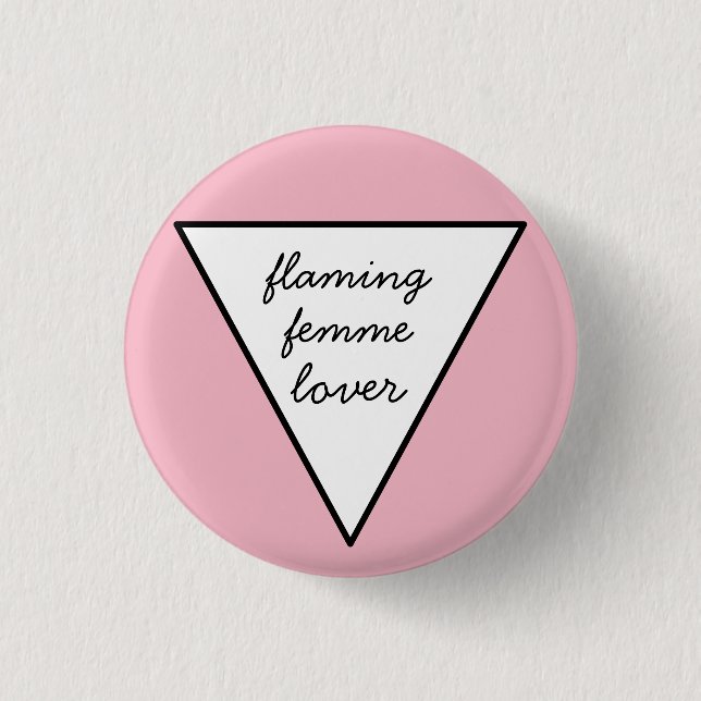 Femme-Liebhaber kleine Taste Button (Vorderseite)