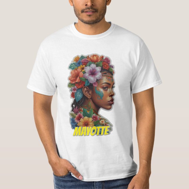 FEMME MAYOTTE T-Shirt (Vorderseite)