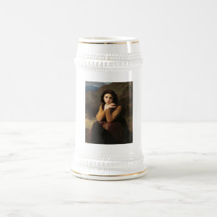 Femme Mignonne von Bouguereau oder Junge Frau Bierglas