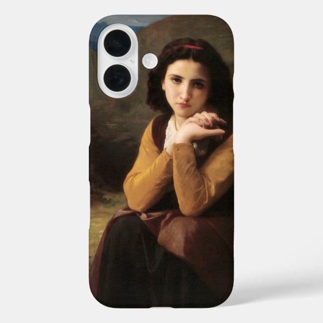 Femme Mignonne von Bouguereau oder Junge Frau Case-Mate iPhone Hülle (Rückseite)