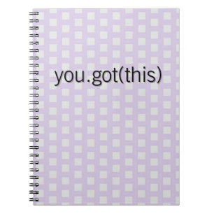 Femme-Techie-Ermutigungs-Notebook Notizblock
