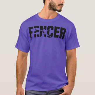 Fencer Black T-Shirt