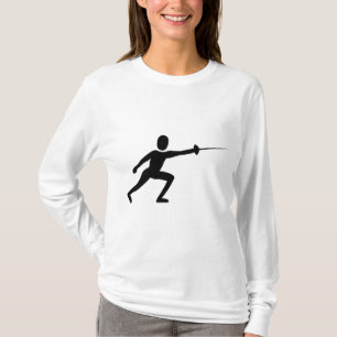 Fencing-Abbildung: Schwarz T-Shirt