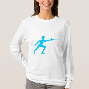 Fencing-Abbildung: Sky Blue T-Shirt