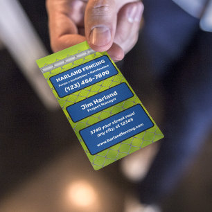 Fencing Company Visitenkarte