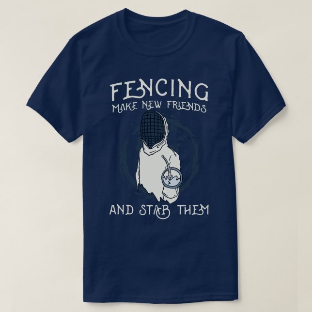 Fencing Fencer T-Shirt (Design vorne)