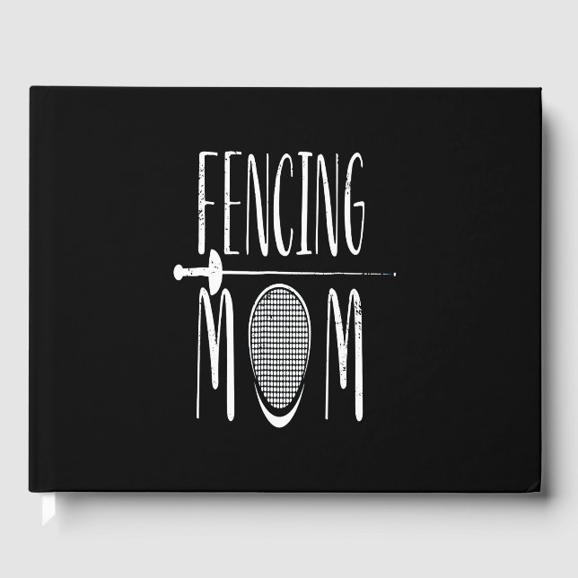 Fencing Gift I Always Win All Gästebuch (Vorderseite)