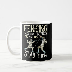 Fencing macht neue Freunde und erstickt sie zu Ges Kaffeetasse