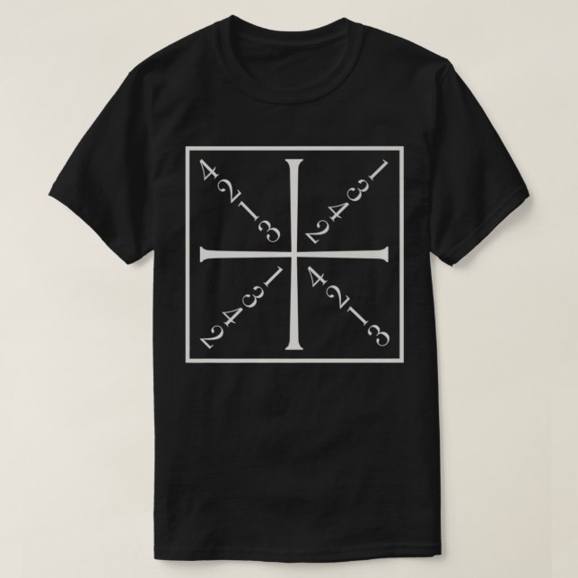 Fencing Meyerx27S Square Hema German Longsword T-Shirt (Design vorne)