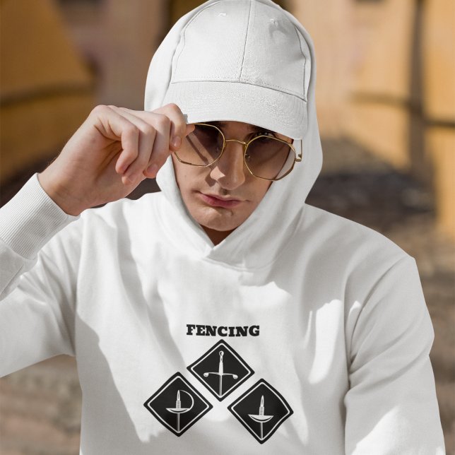 Fencing mit Stil Hoodie (Von Creator hochgeladen)