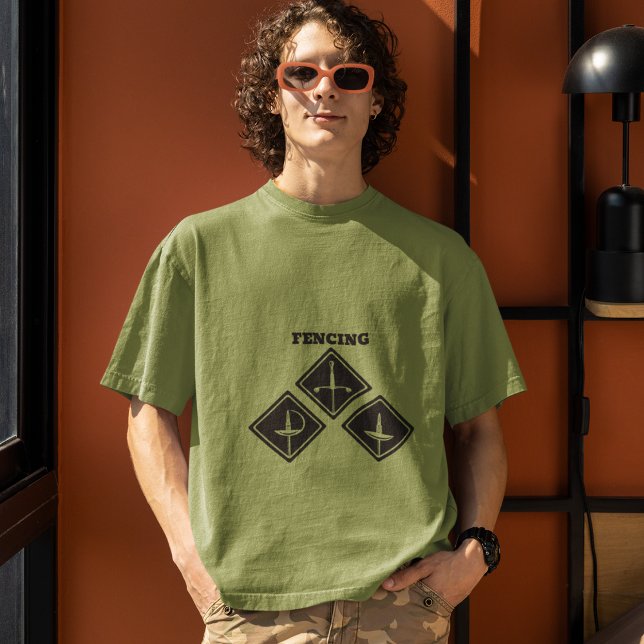Fencing mit Stil T-Shirt (Von Creator hochgeladen)