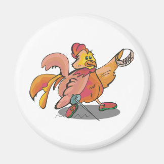 Fencing-Rooster Magnet