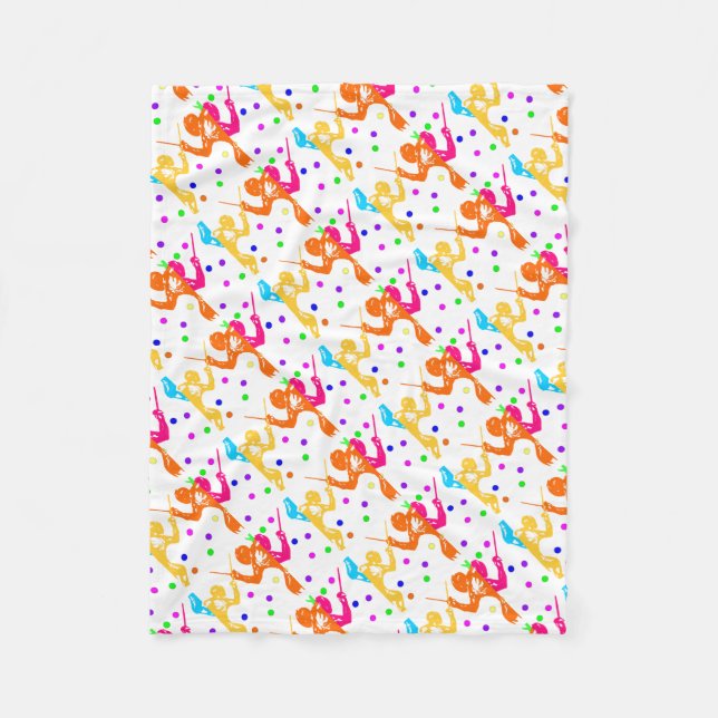 Fencing Sport Fleecedecke (Vorderseite)