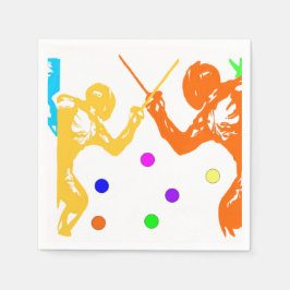 Fencing Sport Serviette