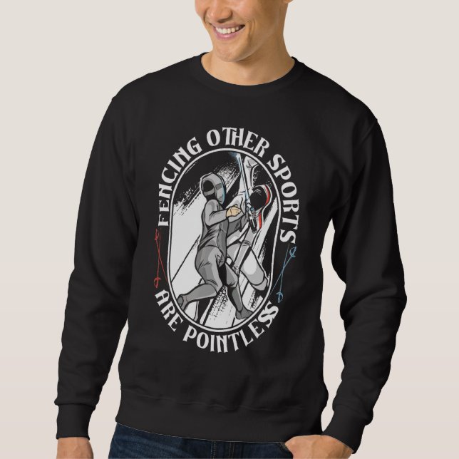 Fencing Sport Sweatshirt (Vorderseite)