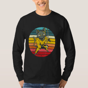 Fencing und Wiederholung von Sport und spielen Sie T-Shirt