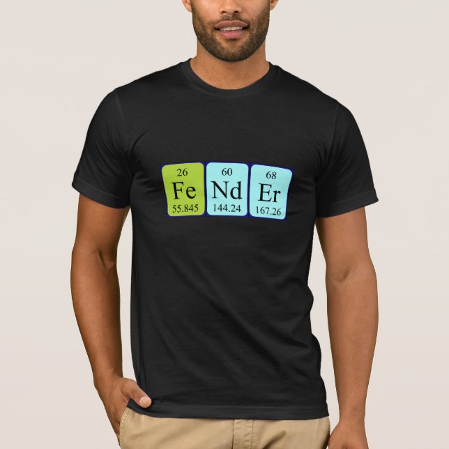 Fender Periodenname Shirt (Vorderseite)