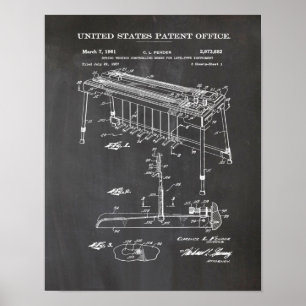 Fender-Stahlgitarrenpatent - Süßes Geschenk für Gi Poster