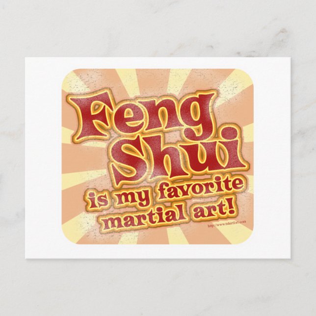 Feng Shui 2 Postkarte (Vorderseite)