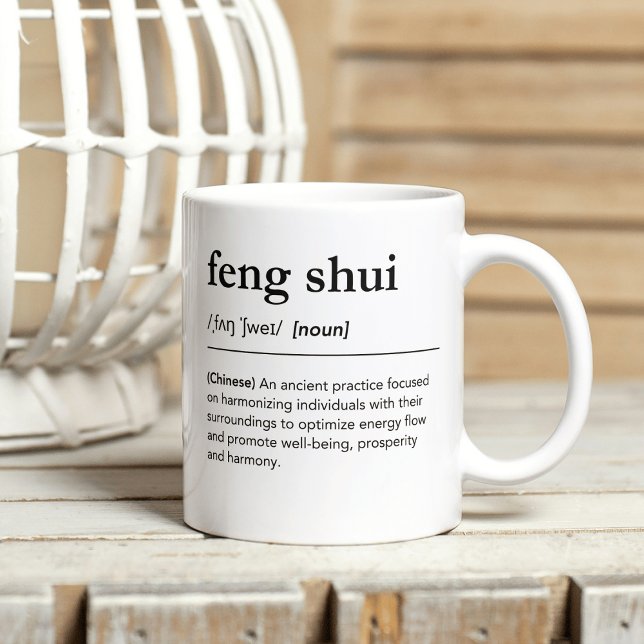 Feng Shui definiert chinesische Innenarchitektur Kaffeetasse (Von Creator hochgeladen)