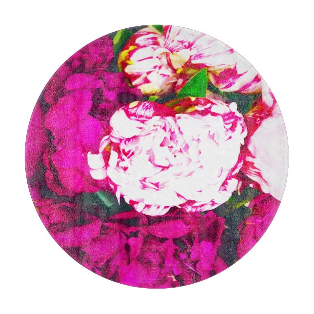 Feng Shui Glasschneidenbrett 2015 Harmonie | Schneidebrett (Vorderseite)