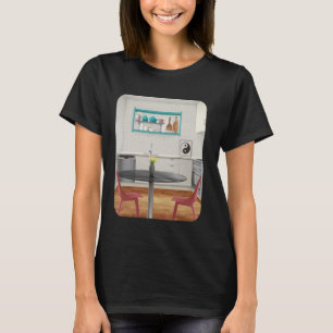 Feng Shui Kitchen Harmony Yin Yang Koch Koch Cooki T-Shirt