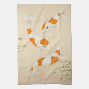 Feng Shui Koi Fish Handtuch