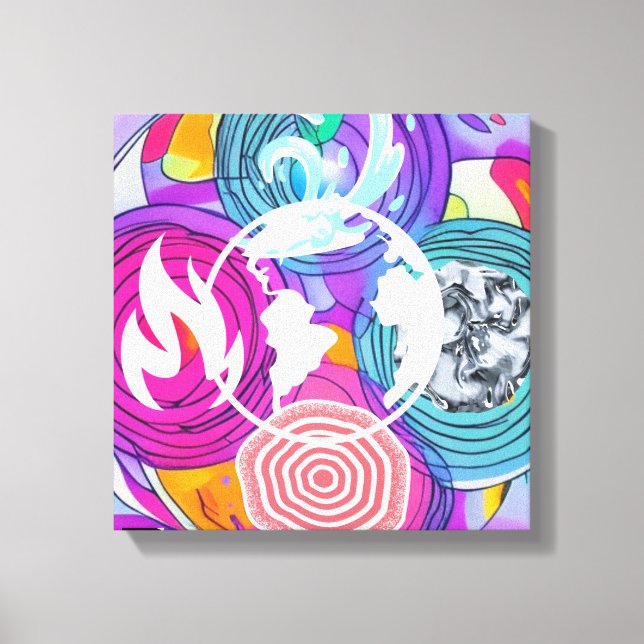 Feng Shui Leinwanddruck (Vorderseite)