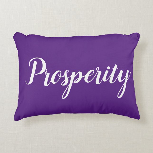 Feng Shui "Prosperity" Accent Pillow Dekokissen (Vorderseite)