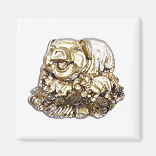Feng Shui Schwein Magnet