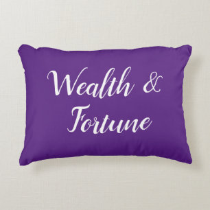Feng Shui "Wealth & Fortune" Accent Pillow Dekokissen