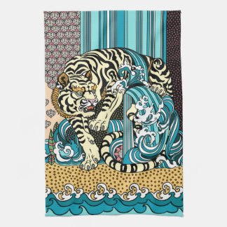Feng Shui White Tiger Küchentuch