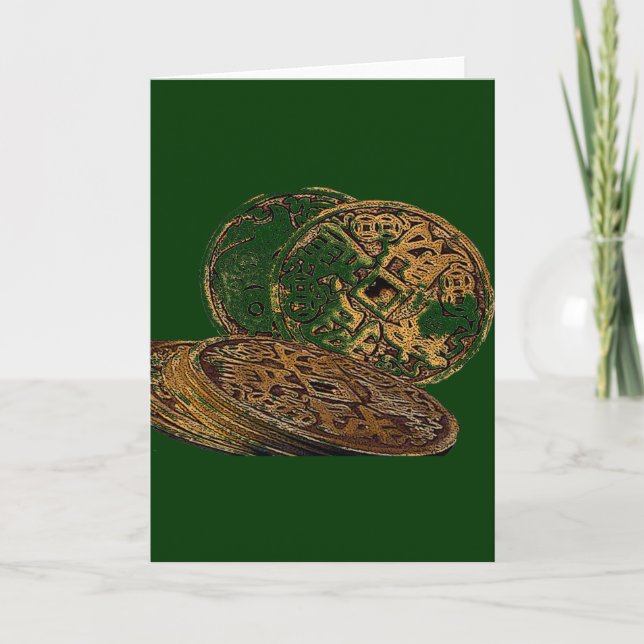 FENG SHUI WOALTH COINS KARTE (Vorderseite)