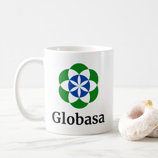 Fenjan (Tasse) - Globalisierung Kaffeetasse (Mit Donut)