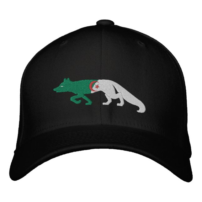 Fennec Algerien 2014-Fahne bestickt Bestickte Baseballkappe (Vorderseite)