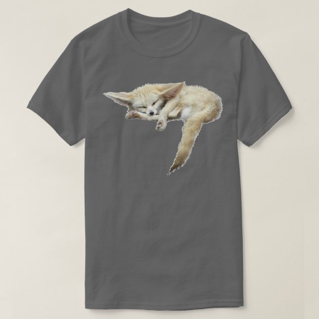 Fennec Fo Sleeping Fo 1185  T-Shirt (Design vorne)