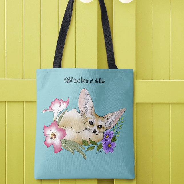 Fennec Fox Blume Niedlich (Von Creator hochgeladen)