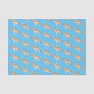 Fennec fox Cartoon Illustration Seidenpapier
