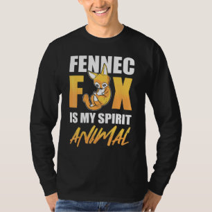 Fennec Fox ist mein Spirit Animal Wüstenfox Vulpas T-Shirt