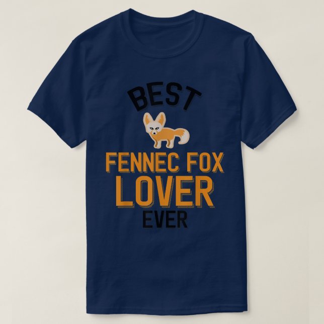 Fennec Fox Lover T-Shirt (Design vorne)