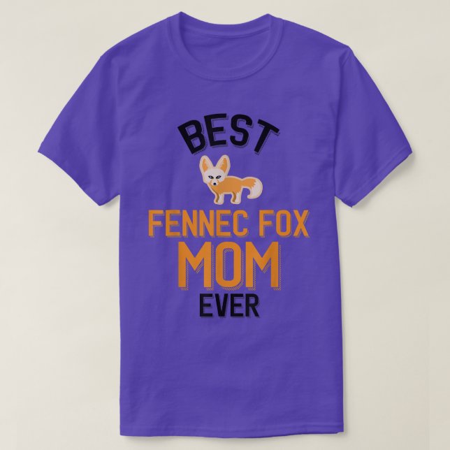 Fennec Fox Mama T-Shirt (Design vorne)