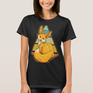 Fennec Fox Retro Vintag Fennec Fox T-Shirt