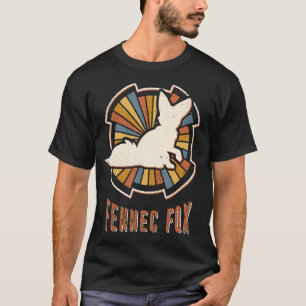 Fennec Fox Vintag Classic Retro Liebe T-Shirt