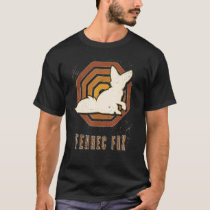 Fennec Fox Vintag Retro Classic Liebe T-Shirt