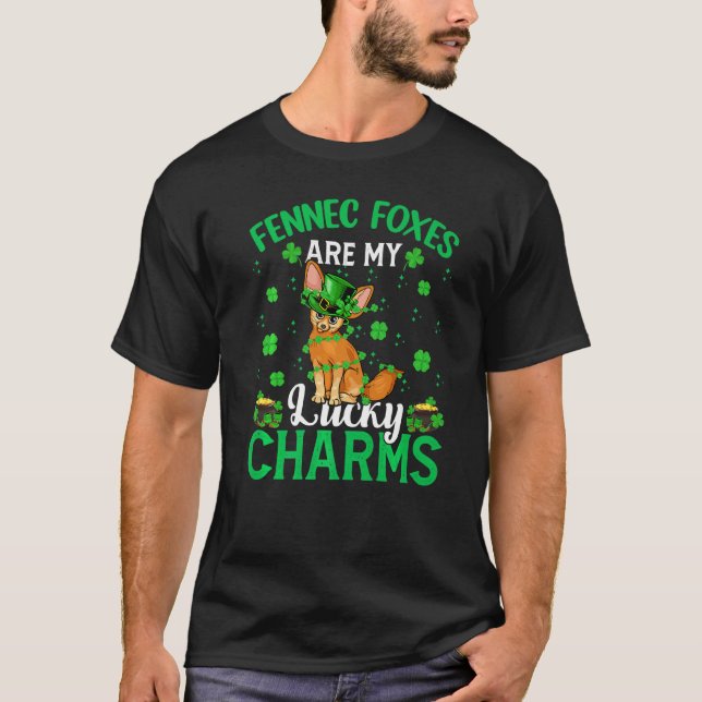 Fennec Foxes sind meine Glücksbringer Fennec Fox S T-Shirt (Vorderseite)