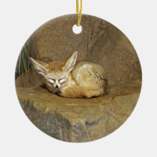 fennec Fuchs Keramik Ornament