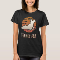 Fennec Fuchs Vintage Retro Klassisches Tier Sonnen