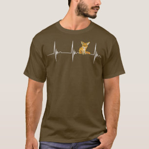 Fennec für den Herzschlag Ekg Pulsfüße für die Lov T-Shirt