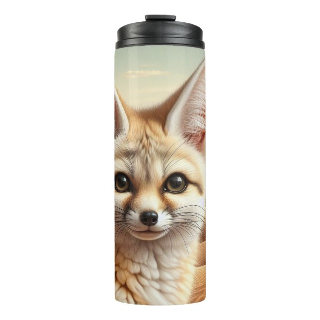 Fennekfuchs Thermosbecher (Vorderseite)