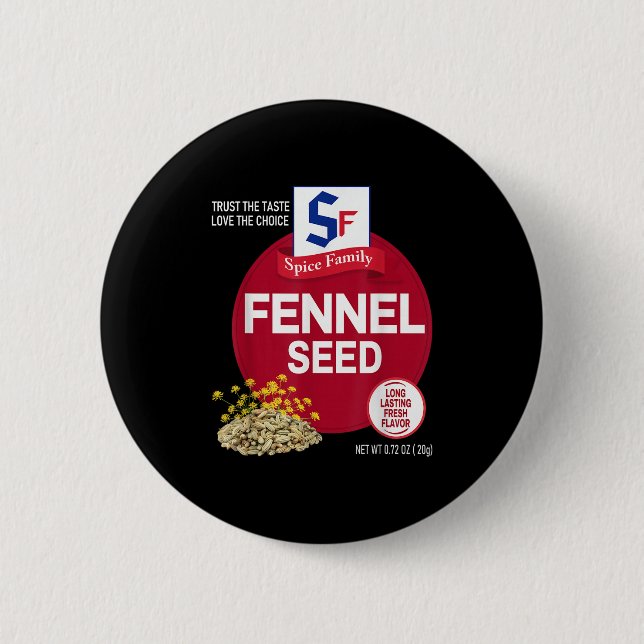 Fennel Seed Halloween Sce Costume Group Matching  Button (Vorderseite)